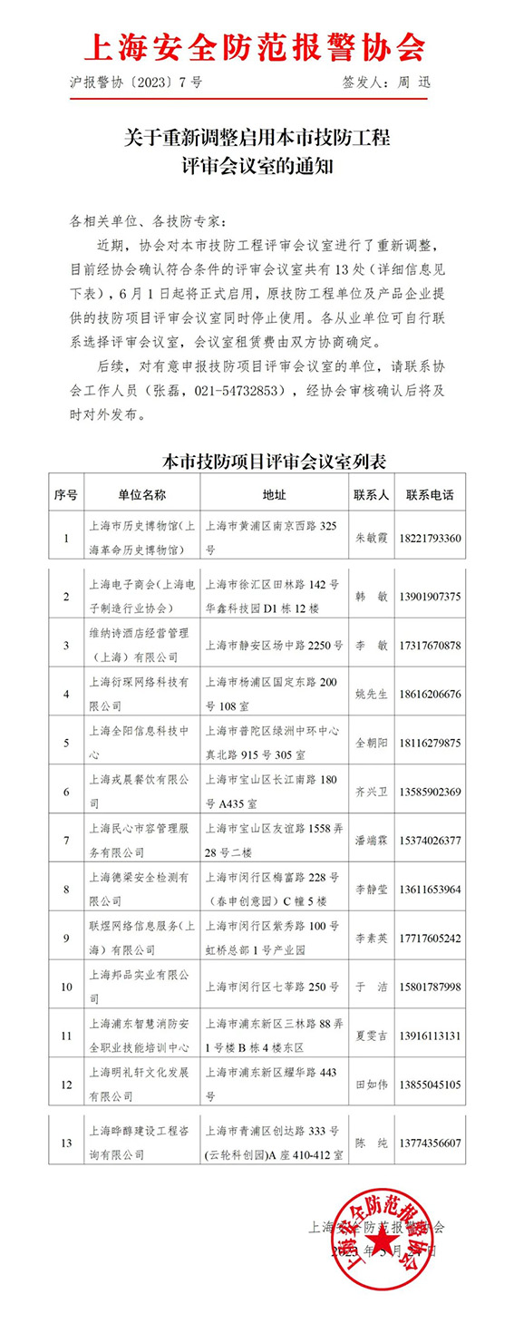 關(guān)于重新調(diào)整啟用本市技防工程評審會議室的通知w.jpg